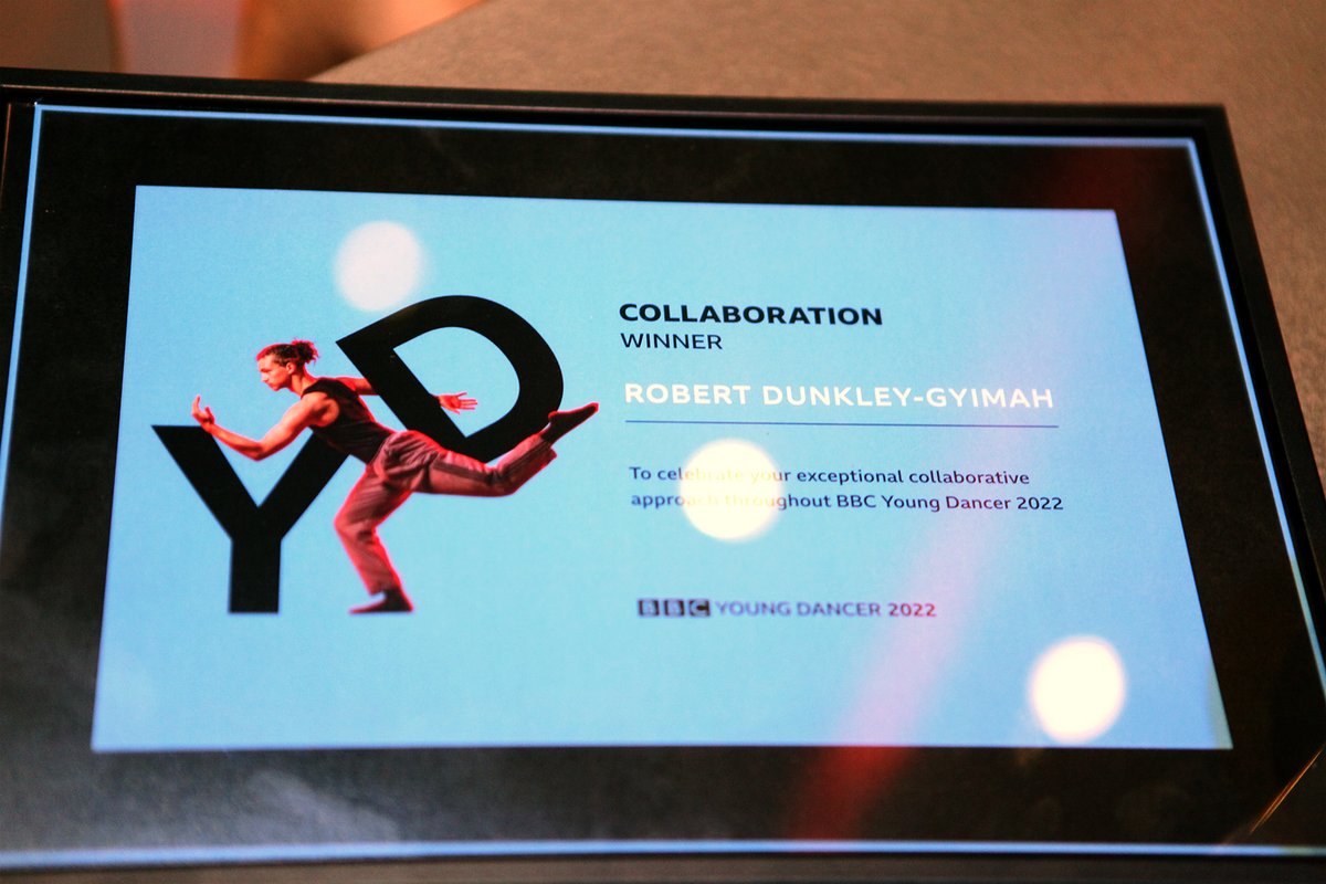 viewmagazine's tweet photo. Some photos from #BBCyoundancer Thanks to @KennethTharp for being such a great man and mentor to Robert. Kai snapping Matthew and er? Rob's award for collaboration ๐๐ฟ๐๐ฟ๐๐ฟ Collaboration - a gift to share.๐๐ฅฐ๐๐ฅฐ #BBCyoundancers https://t.co/sTurToscTA