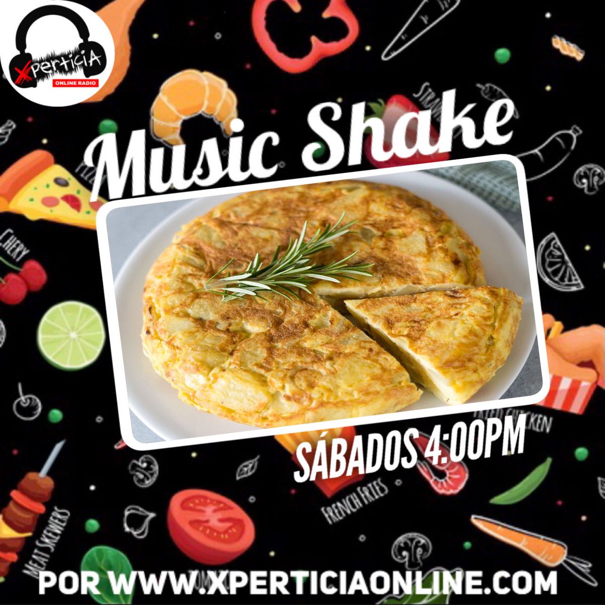 XperticiaOnline's tweet photo. 🔵TODOS los SÁBADOS 4:00pm (Hora Bolivia) escucha:
"#MUSICSHAKE!🧋". Conduce: America Medina. Un programa dedicado a la gastronomía!
Solo en: https://t.co/qu4huALGR3
#XperticiaOnlineRadio
#RecetasDivertidas #Recetas #Gastronomía #Alimentación https://t.co/XJWycBDIiv