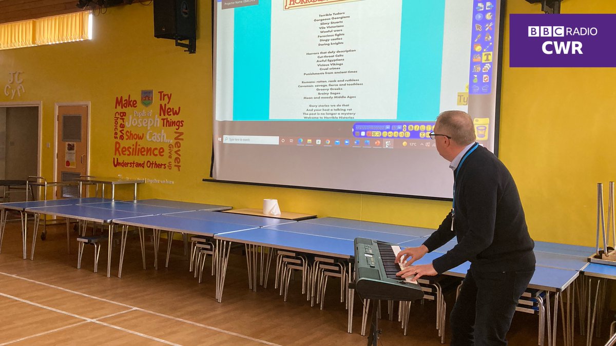 BBC Coventry & Warwickshire (@bbccwr) on Twitter photo Hundreds of Coventry pupils get to view never-before-seen episodes of Horrible Histories, filmed right here in the city <a href="/HH_World/">Horrible Histories</a>.
BBC CWR's City of Culture reporter <a href="/UshmaMistry/">Ushma Mistry</a> was at a special assembly at <a href="/cashprimary/">Joseph Cash Primary</a>
Listen here: bbc.in/3LThsBT Hundreds of Coventry pupils get to view never-before-seen episodes of Horrible Histories, filmed right here in the city <a href="/HH_World/">Horrible Histories</a>.
BBC CWR's City of Culture reporter <a href="/UshmaMistry/">Ushma Mistry</a> was at a special assembly at <a href="/cashprimary/">Joseph Cash Primary</a>
Listen here: bbc.in/3LThsBT