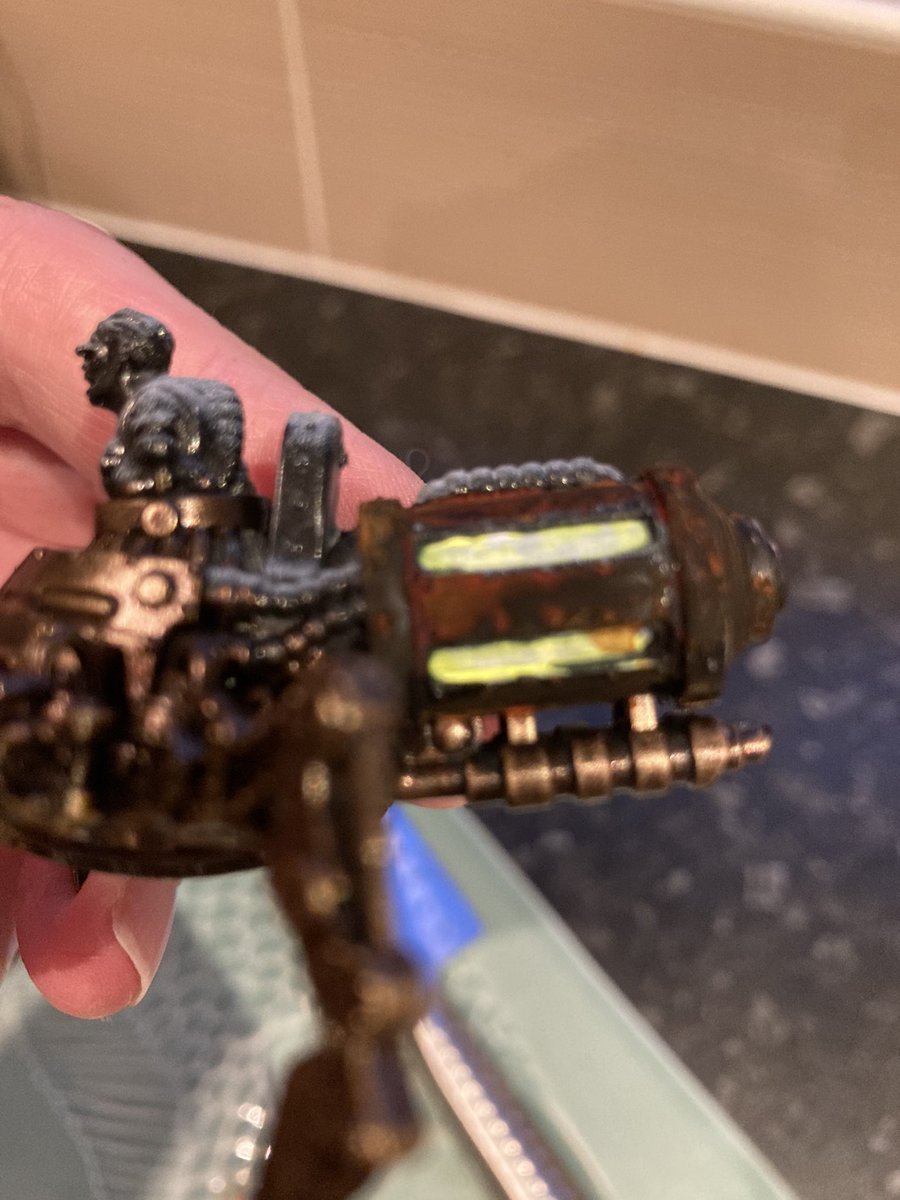 pincRmovement's tweet photo. Had a go at using the #instapaint range from #scale75 on a #bardsung model and also used some rust liquid on my #wildwestexodus. Happy with the results so far. #hobbystreak https://t.co/vSJtlGYoUC