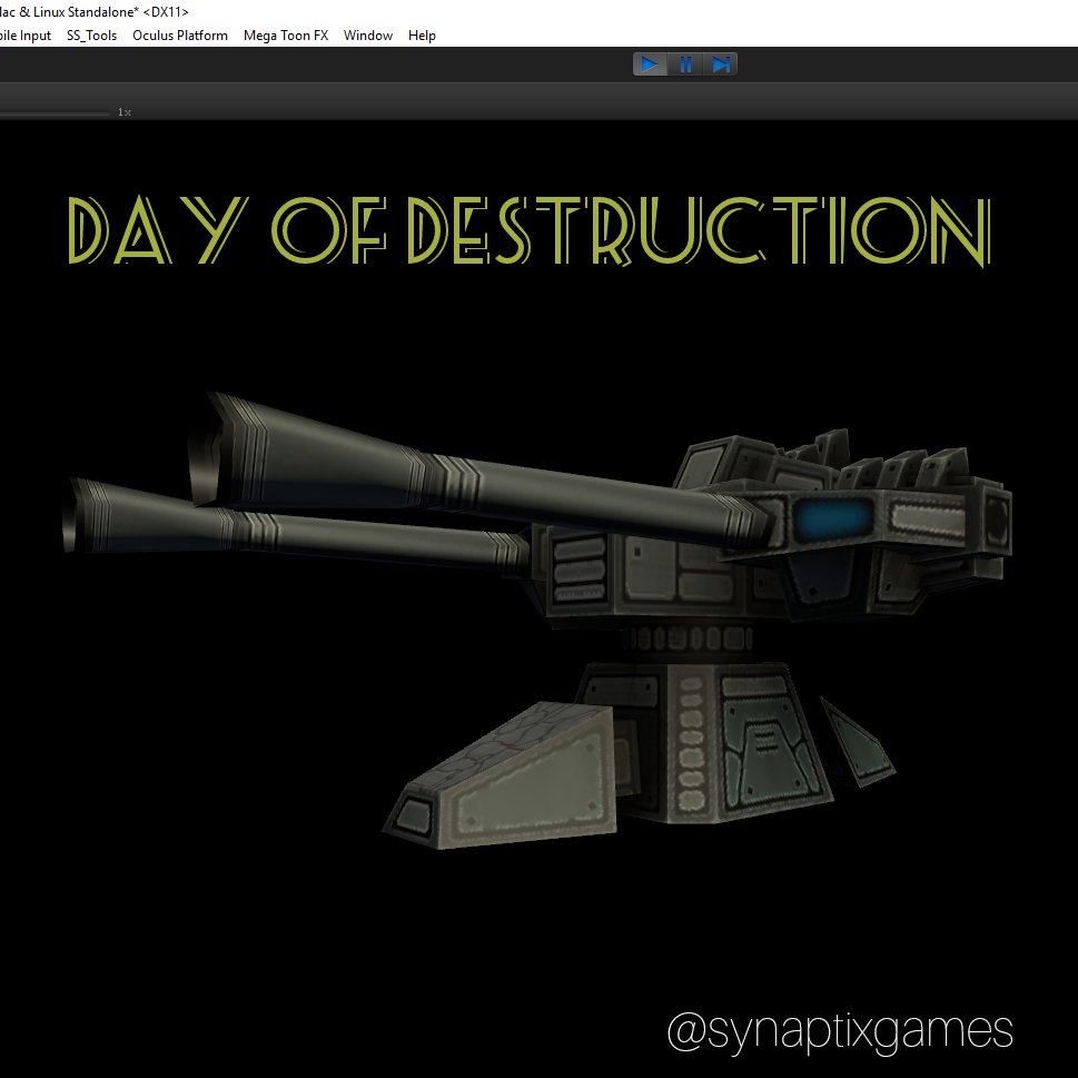 synaptixgames's tweet photo. One of the guns from Day of Destruction! Get the first one in Steam now! https://t.co/jMXbAoJhCs

#screenshotsaturday #vr #gamedev #gaming https://t.co/5zRFuax5Ue