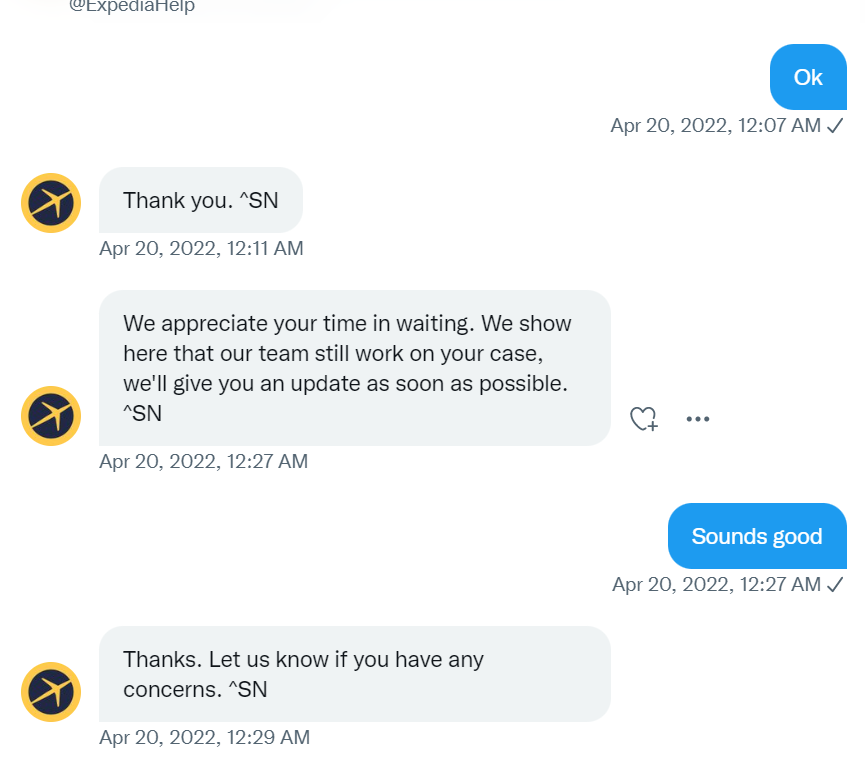 oaconga82us's tweet photo. This must be some @GWR of worst customer service ever. 21 weeks without any resolution and counting. On April 20th you said I was going to have an update, we are on May 7th already @Expedia @ExpediaAsia #NoMoreExpedia @ShieldVoC https://t.co/p9jSpNtgrJ