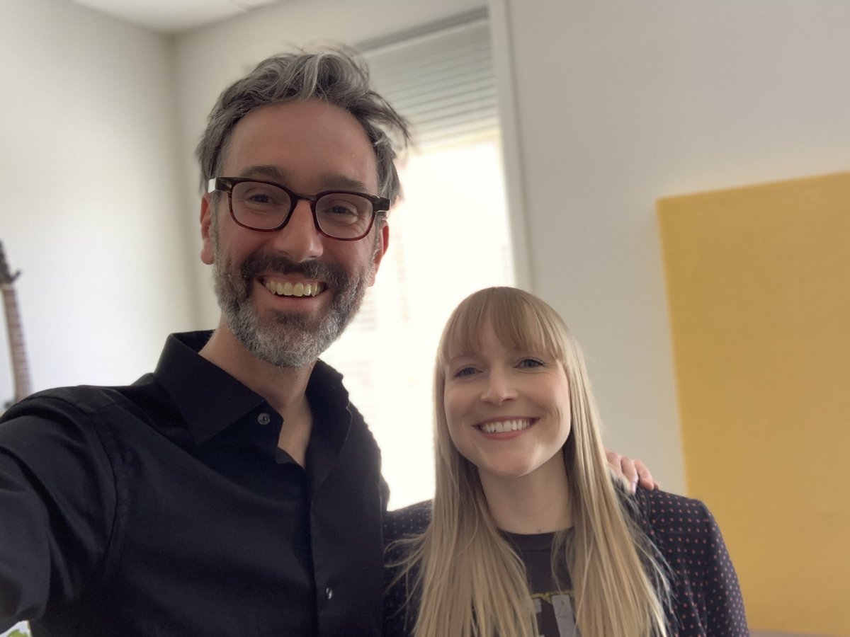 mylesdavid's tweet photo. A beautiful afternoon in the studio with my dear friend @breaghisabel! (So awesome having all these wonderful people in town this weekend for the #ECMAs) @eastcoastmusic https://t.co/JJfKRQFuCc
