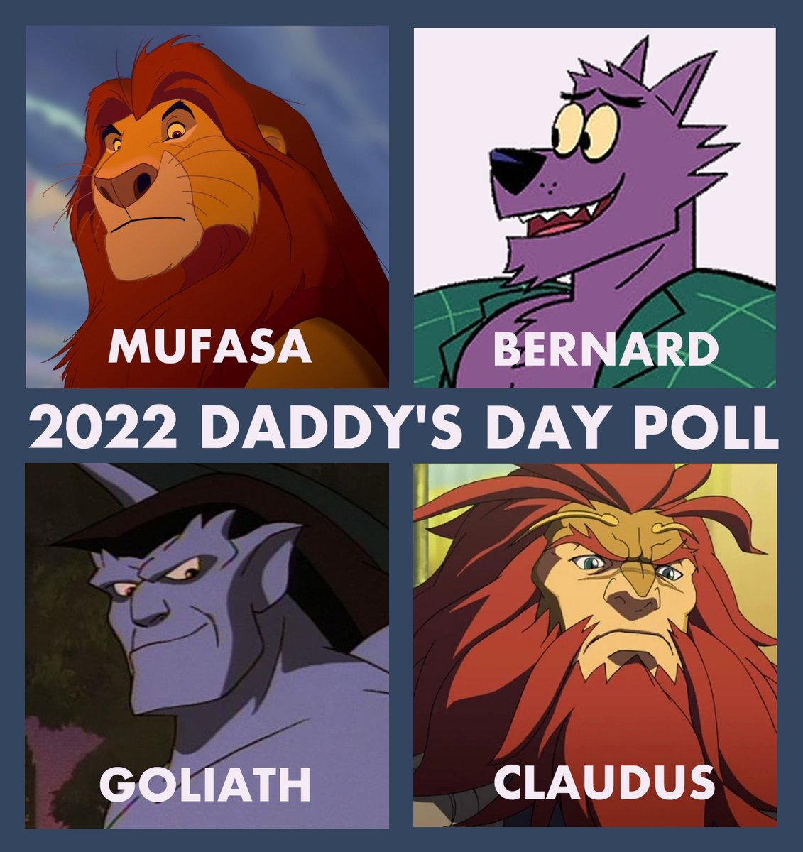 Artizek's tweet photo. Alright, who am I drawing for Daddy's Day this year? https://t.co/2B7DSs5eV4