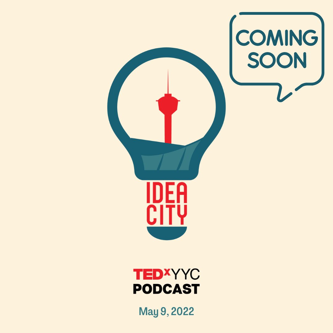 TEDxYYC's tweet photo. #TEDxYYC is here to share IdeaCity!
#IdeaCity is a podcast that asks: what ideas does a city need to be ready for the future? The first episode is just around the corner, stay tuned and get those ears ready.
#Calgary #CityofCalgary #TEDx #Education #citylife #lifestyle https://t.co/lXKKcicmu9