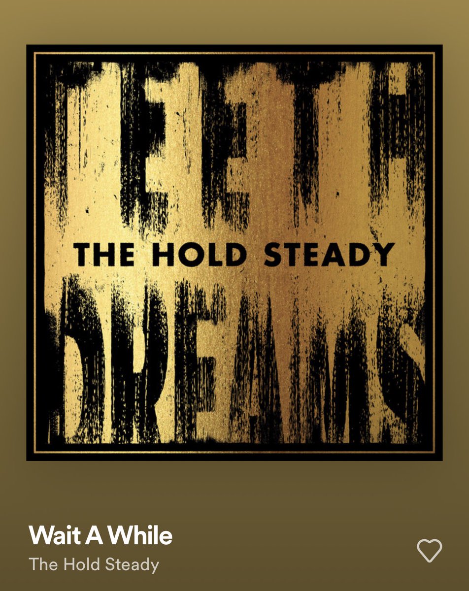 DonnyKutzbach's tweet photo. I’m not able to be at @theholdsteady @HorseshoeTavern #constructivesummer final night but I know POSITIVITY will prevail! And I’m betting on a horse today, unfortunately not named “Chips Ahoy”. Banging this one over and over today. #StayPositive https://t.co/YxsWVPUt7v