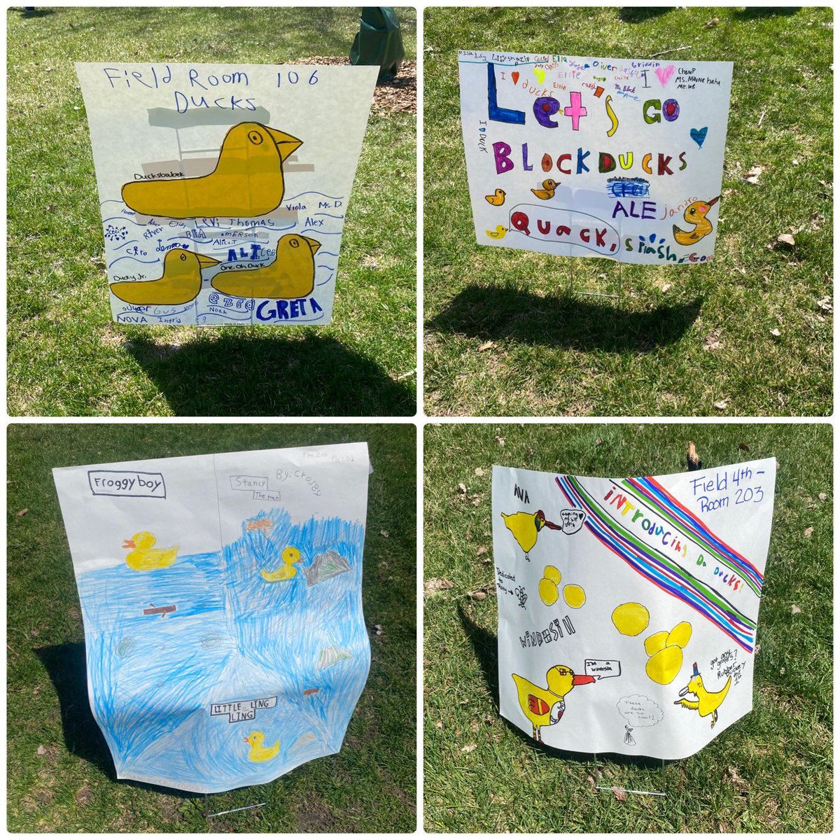 emmagreenman's tweet photo. Couldn’t ask for a better day for the annual Minnehaha Creek Duck Race. Thanks for organizing a great event @FRNNG! https://t.co/zuFPpsauS6