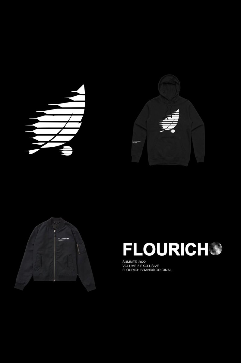 FlourichBrand's tweet photo. Motion leaf logo hoodie https://t.co/CPJLIDISg4