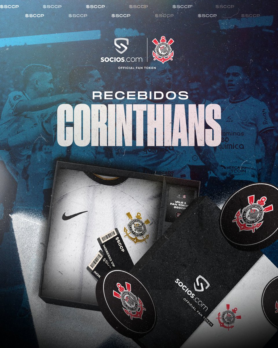 SociosBrasil's tweet photo. ⚫RECEBIDOS do @Corinthians⚪

Concorra a um kit com: camisa autografada + 2 ingressos VIP + 1 Fan Token $SCCP.
 
✅Siga @SociosBrasil
✅RT 
✅Comente #AvisaPraGeral

Os vencedores dos 3 kits serão anunciados no dia 14/05.

⚡ $CHZ https://t.co/m3vMKMi1N0