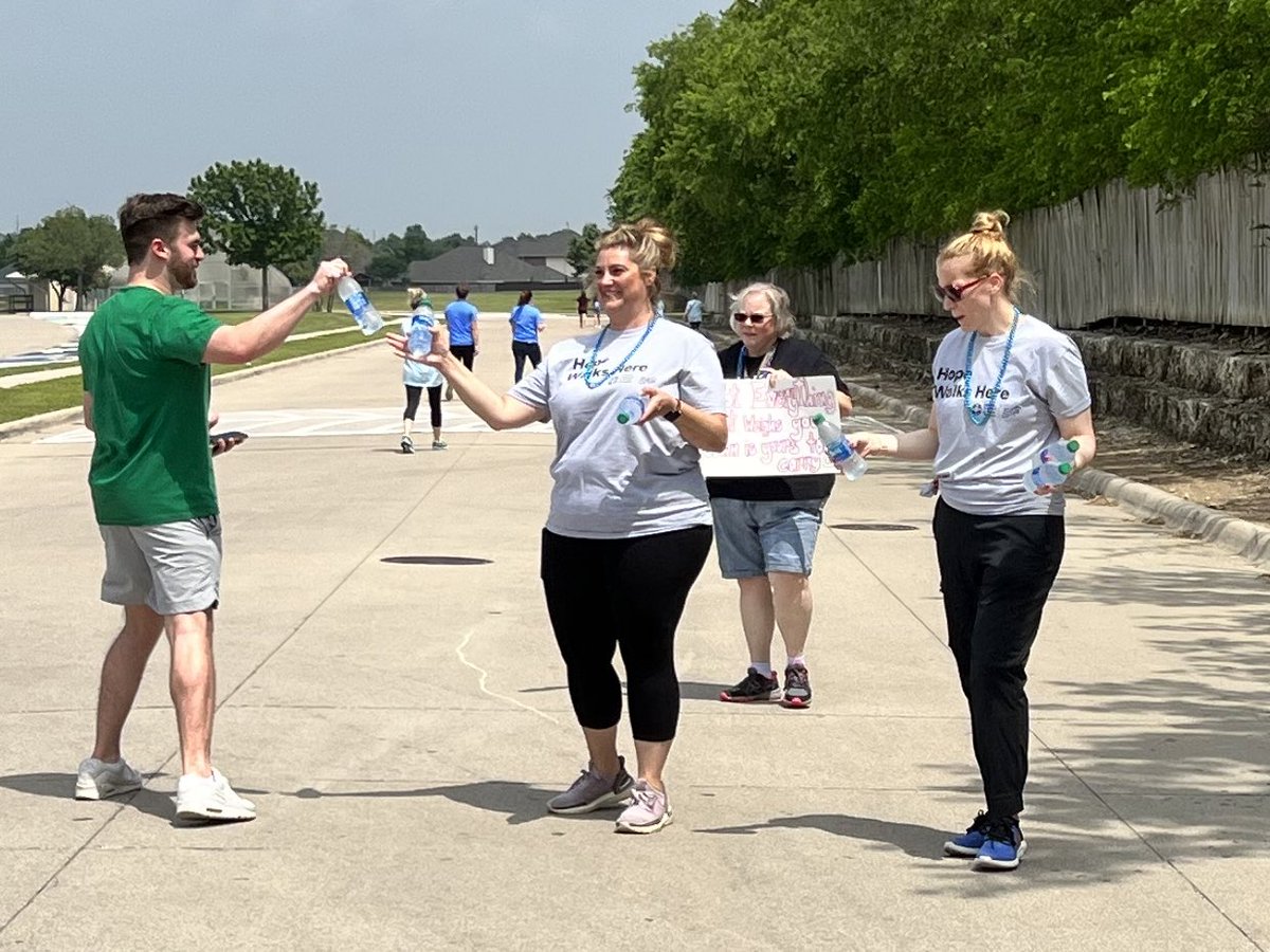 The heat didn’t stop those committed to the cause! Thank you to all who participated and to our amazing volunteers for making this event possible. #CelebrateKISD