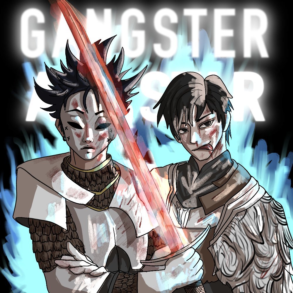 bluecat8333's tweet photo. My Joker in different style beside his friend and his wolf
@gangsterallstar 
@jokerspite 
@aroundtheduang 
#GASisWATCHING 
#JKSPFanarts https://t.co/LZSNLNOqPF
