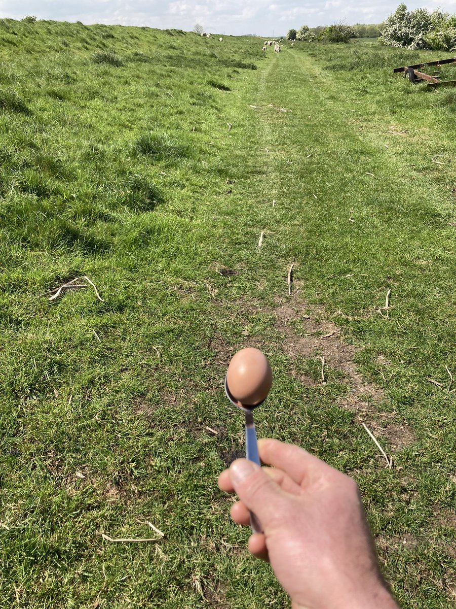 Great to support #ScramblingForYANA today with a little stroll out. Good to catch up with @nfupoultry and support a fantastic cause