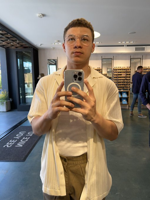 so....I just bought a pair of clear glasses because they match with most things but I rly like both of