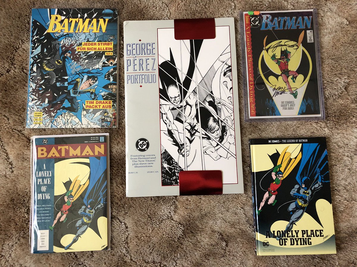 A big loss again for the comic community. #GeorgePerez passed away today. We here at the Drake are saddened by his loss. Thank you George for all you gave us, including being the first to bring Tim Drake to life on the comic page. R.I.P. good sir and God Bless