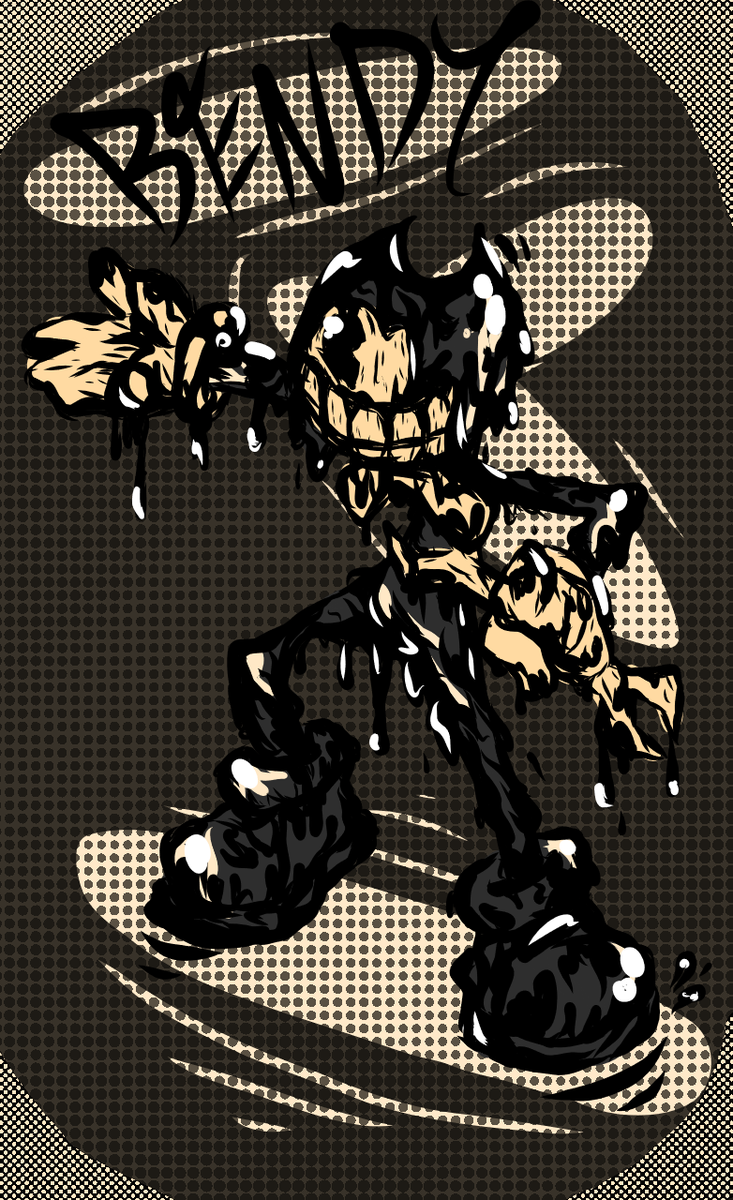 RoxBoxxedRN's tweet photo. Little bendy doodle, I still think it's a pretty cool game 🤷
#BATIM #bendy #fanart #drawing #art #artwork #doodle https://t.co/oYeUs8I87Y
