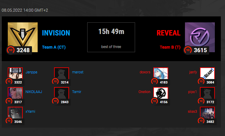s1lascsgo's tweet image. Morgen 14:00 gegen @csgoinvision für den Div 2 Slot :d
liga.99damage.de/leagues/matche…
LETS GO!!! @RVMultigaming 🔥🔥🔥