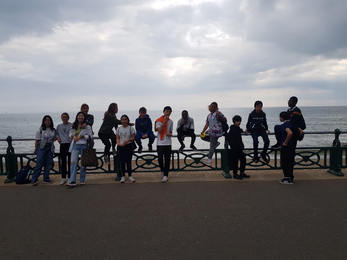 HXP_Boarding's tweet photo. Today at school we visited the @BA_i360 Brighton Pier and beach #iloveboarding #HXPBoarding https://t.co/Qg2a5qYTLa