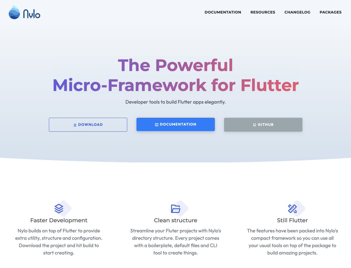 nylo_dev's tweet image. Official docs for v3.x are live 🥳
Hope you like the redesign of the site too :) nylo.dev #flutter #microframework #mobile #apps #dart #code #flutterdev