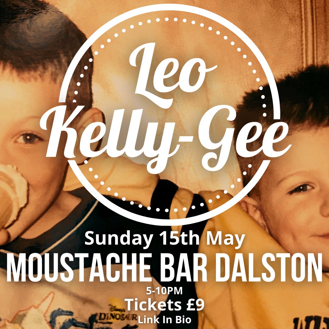 LeoKellyGee's tweet photo. Playing at the @MoustacheBar next Sunday!

Tickets on the event

https://t.co/mUE1eUKvbJ https://t.co/32hOL0DQW5
