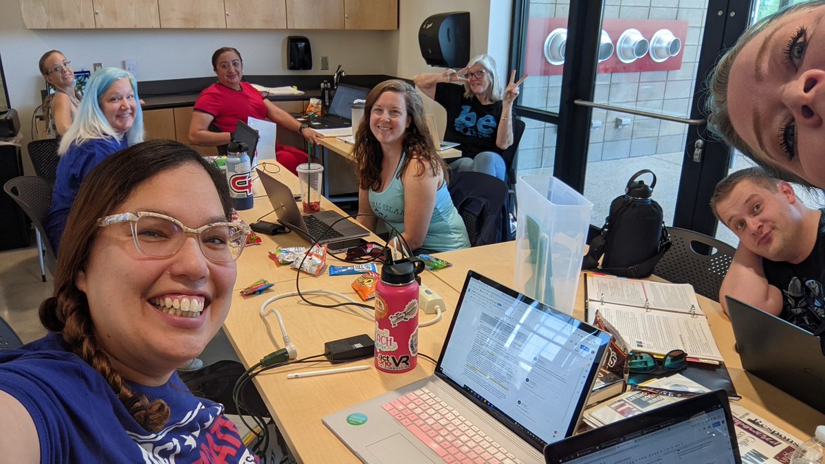 techycrayons's tweet photo. Our cohort of NBCT asked our coaches if we could do an impromptu Coaching Saturday at the @SahuaritaLIB #nbct #amAZingnbct #teacherlife @azk12 https://t.co/qKlqhRzEl5