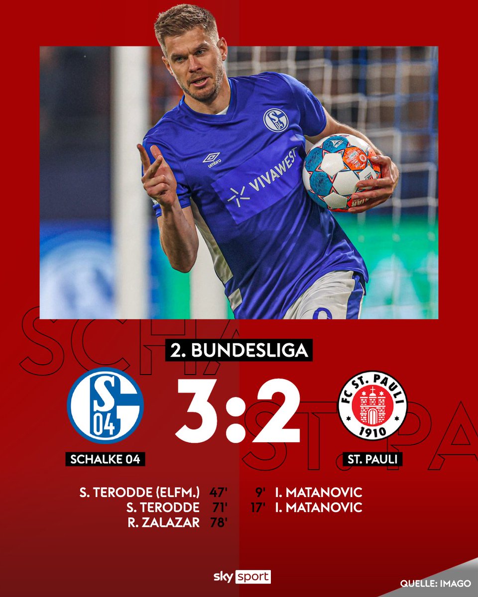 SkySportDE's tweet image. DER FC SCHALKE 04 STEIGT IN DIE 1. BUNDESLIGA AUF! 🔥

Königsblau dreht ein unfassbares Spiel gegen St. Pauli und spielt nächstes Jahr wieder in der höchsten deutschen Spielklasse! 🤯

#Sky2Buli #S04FCSP