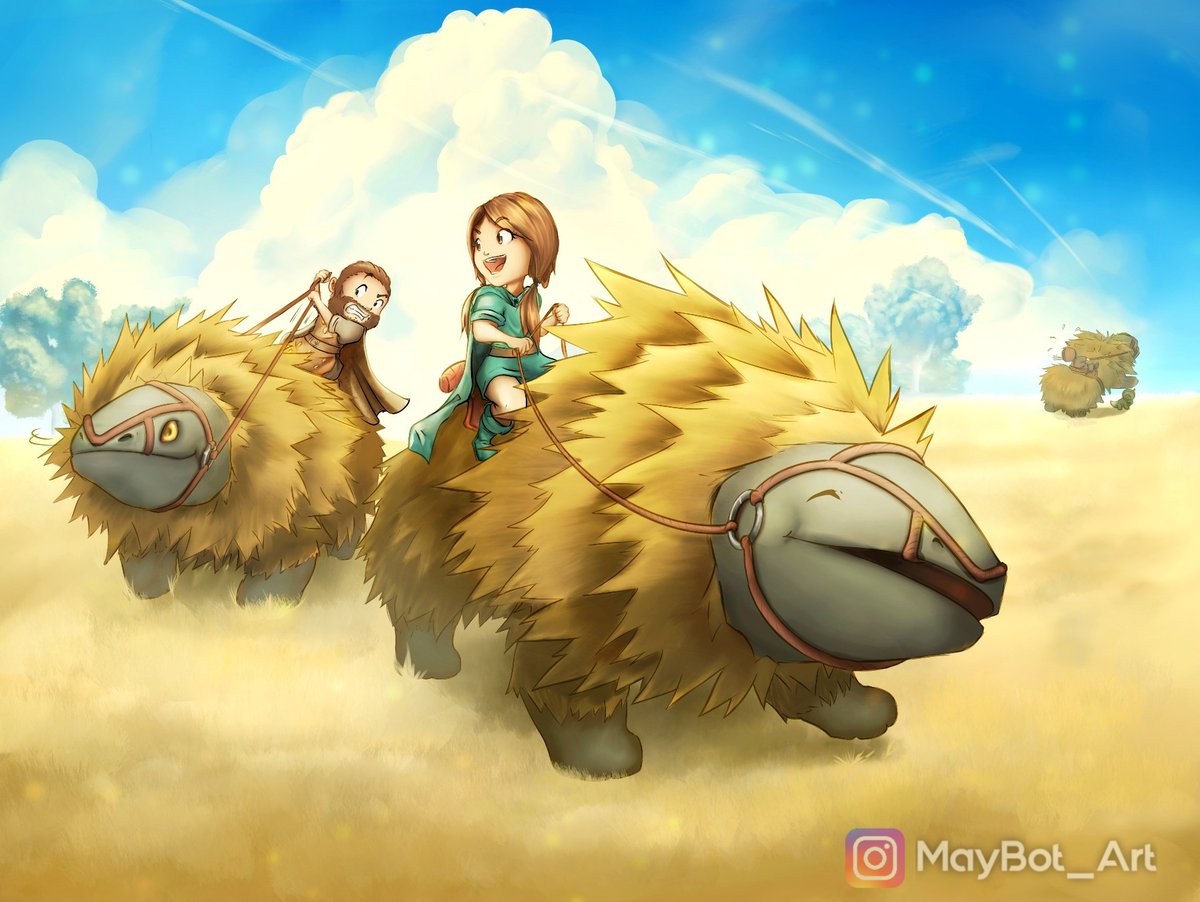 MayBot005's tweet photo. Lox riding #valheimgame #valheim https://t.co/G2kPRbk21q