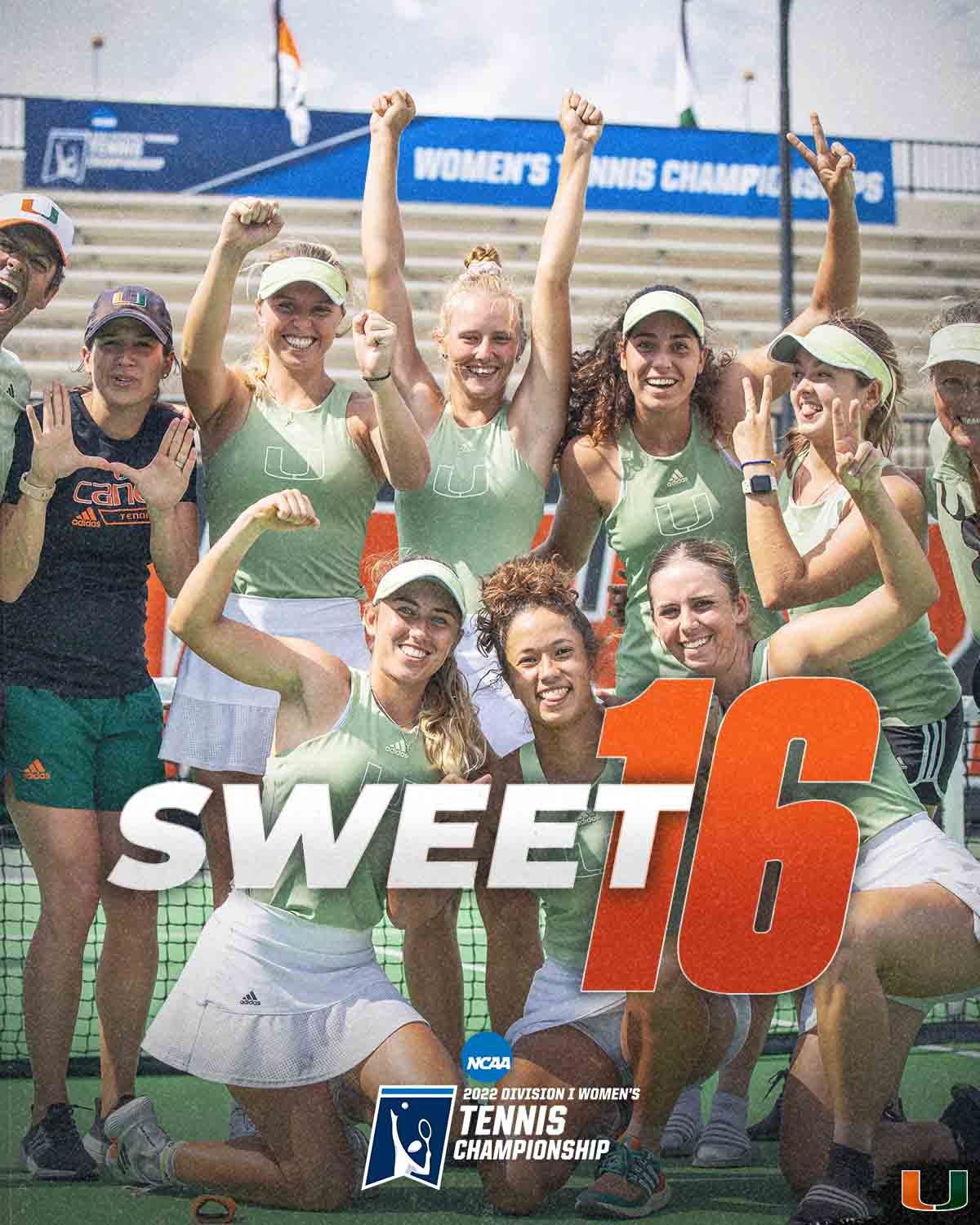 Canes Women's Tennis on Twitter "For the 24th time in program history