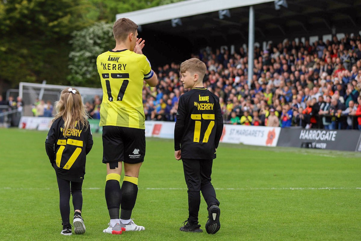 LKerry8's tweet photo. End of an era for me, thanks for all the messages. Can’t thank the club and the fans enough for the amazing send off. Love to you all 💛🖤⚽️ https://t.co/JbxDvi94Za