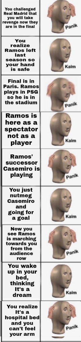 AIS_Hitman's tweet photo. When @LFC will face @realmadrid
Salah got his wish.
#UCL #football #MEMES
@SergioRamos
@Casemiro
#RMVSLIV https://t.co/okoJR2pKPi