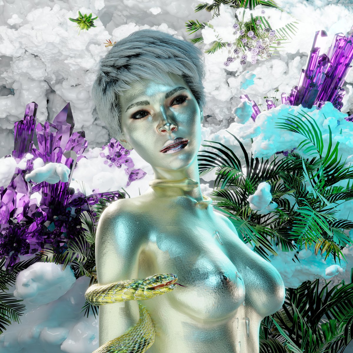 ecemvenera's tweet photo. Euryphaessa ✷ is listed! ✨

Euryphaessa is one of the twelve Titans, the children of the earth goddess Gaia and the sky god Uranus.🪱🌎

She is the goddess of sight and who endowed silver and gems with their brilliance and intrinsic value.💎

https://t.co/3pXCwDgvle https://t.co/nRUd1kDJnr