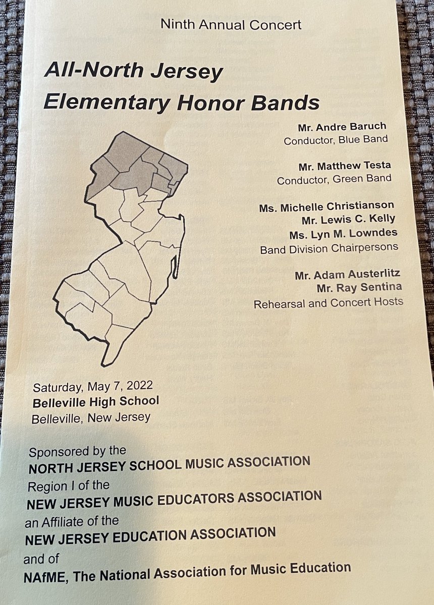 Just watched 9 talented 6th Grade Macopin Band students participate in the NJSMA Elementary Honor Band Festival. Great performance! @Macopin_AP @Sharonawest06 @WestMilfordSupt #wmhometownpride