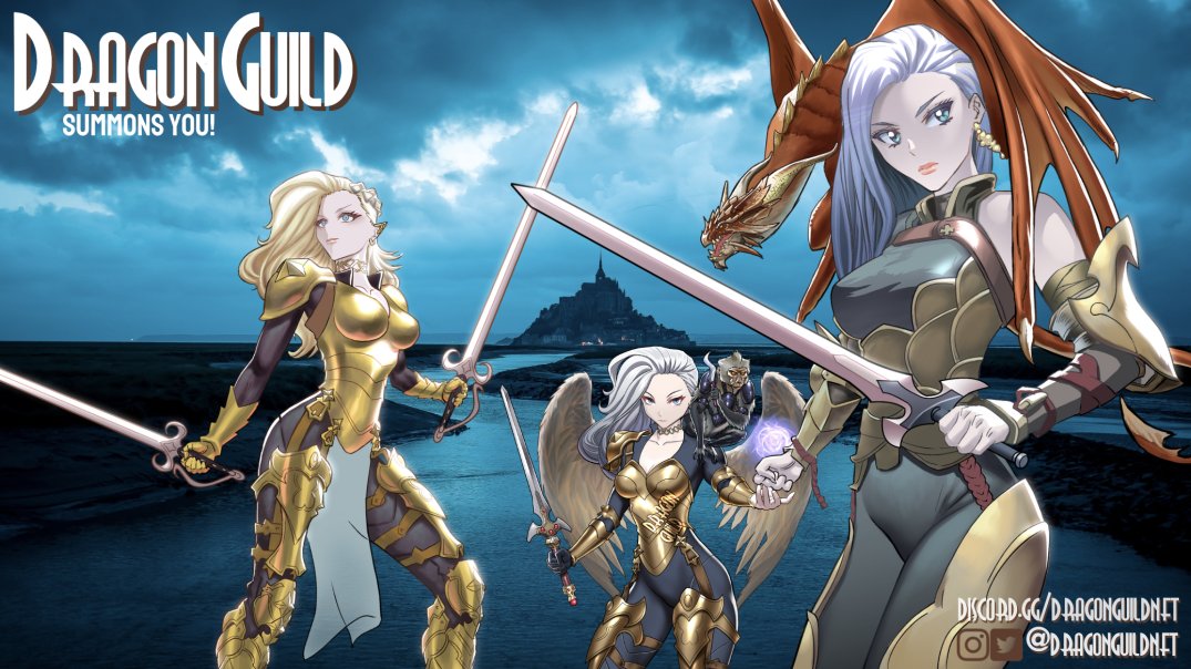 She was born to parents on either side of the previous conflict. This young woman noticed something peculiar about the Dragons they were hunting. 

<a href="/CossinMasked/">MATTCOSSIN</a> in the discord 6PM CST/4PM PST drawing some of our Dragon Guild attributes, after comes a Rumble for 100TCGcoin #NFTs