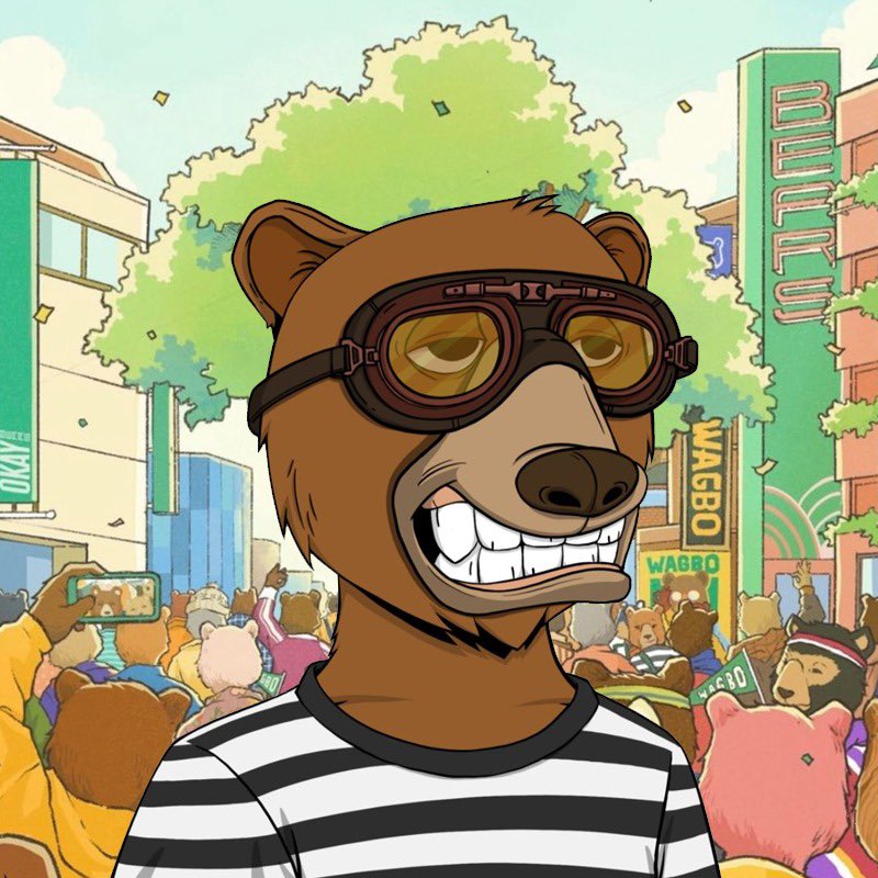 solserviceman's tweet photo. Thanks to @SpartanOfSol for my new pfp of my bear #WAGBO 🔥 How strong is the @okaybears community ? Show me https://t.co/ElGoQV63dn