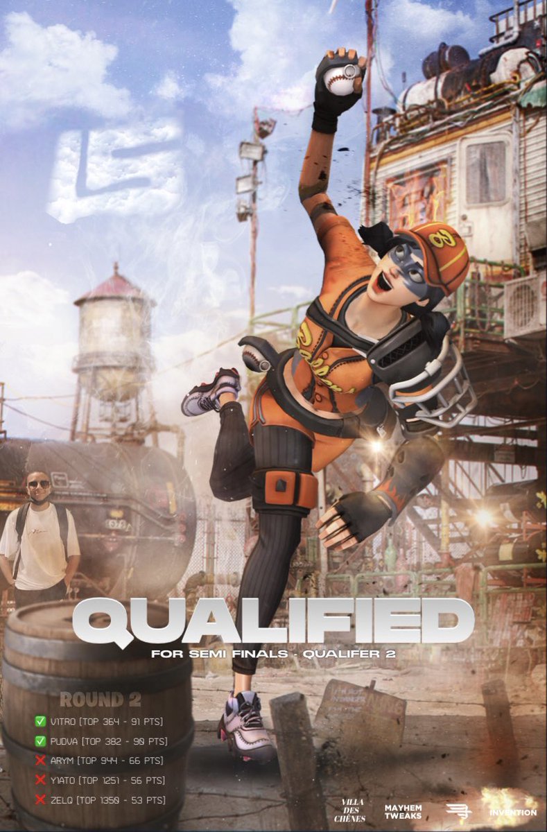 TeamLS's tweet image. #FNCS | Ce fut une belle journée pour LS 

La totalité de nos joueurs se sont qualifiés au Round 2, et deux de nos joueurs se sont qualifiés pour les 1/2 de demain

🔹@v1tro1 ✅/✅
🔹@pud_va ✅/✅
🔹@ArymFtn ✅/❌
🔹@zelqsfn ✅/❌
🔹@Y1ato ✅/❌

Très fiers d’eux ! 

#Glory4LS 💜