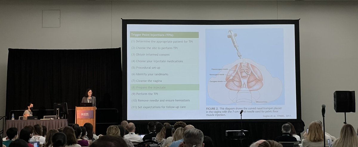 NM_ObGyn's tweet photo. At #ACOG2022, Jacqueline Wong, MD, held a hands-on session where participants were able to practice #palpating the #PelvicFloor #muscle and learned where to #inject #Botox and #lidocaine.
@NU_ObGynRes @acog #NMatACOG https://t.co/cQWJdJD0x0