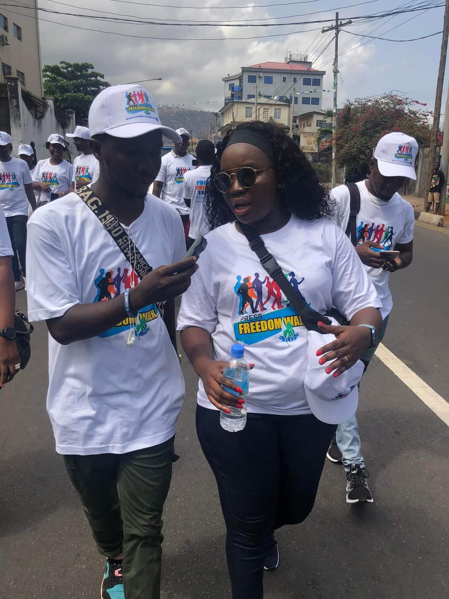 Press Freedom Walk in Commemoration of World Press Freedom Day 2022.