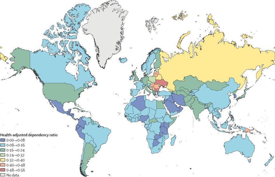 VSkirbekk's tweet image. Our study finds that when health is accounted for, the challenges associated with ageing are more universal than previously thought. The world cannot easily be divided in a young and an old groups of nations.
thelancet.com/journals/lanhl…