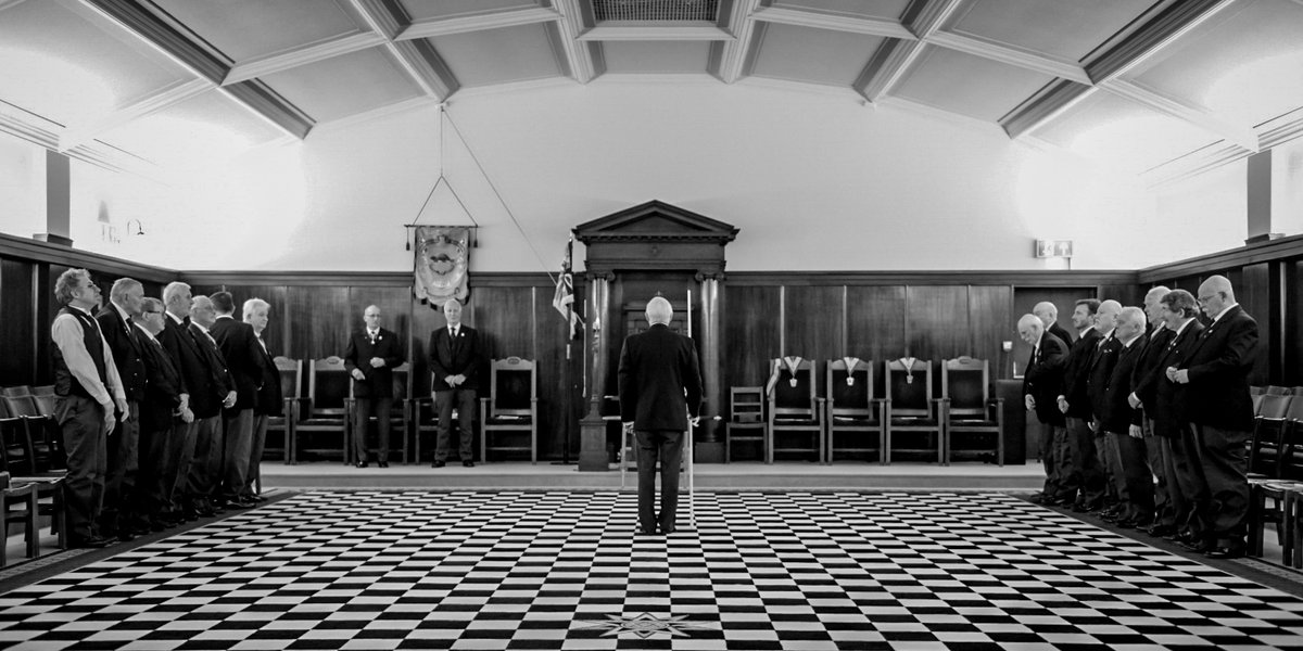 ChritonS's tweet photo. Today I had great pleasure attending the Centenary of Stechford Lodge of Mark Master Masons, and was asked to document the occassion with photographs.
I love this image from the rehersal before hand.
#Freemasonry #MarkDegree https://t.co/umej0QvKrW