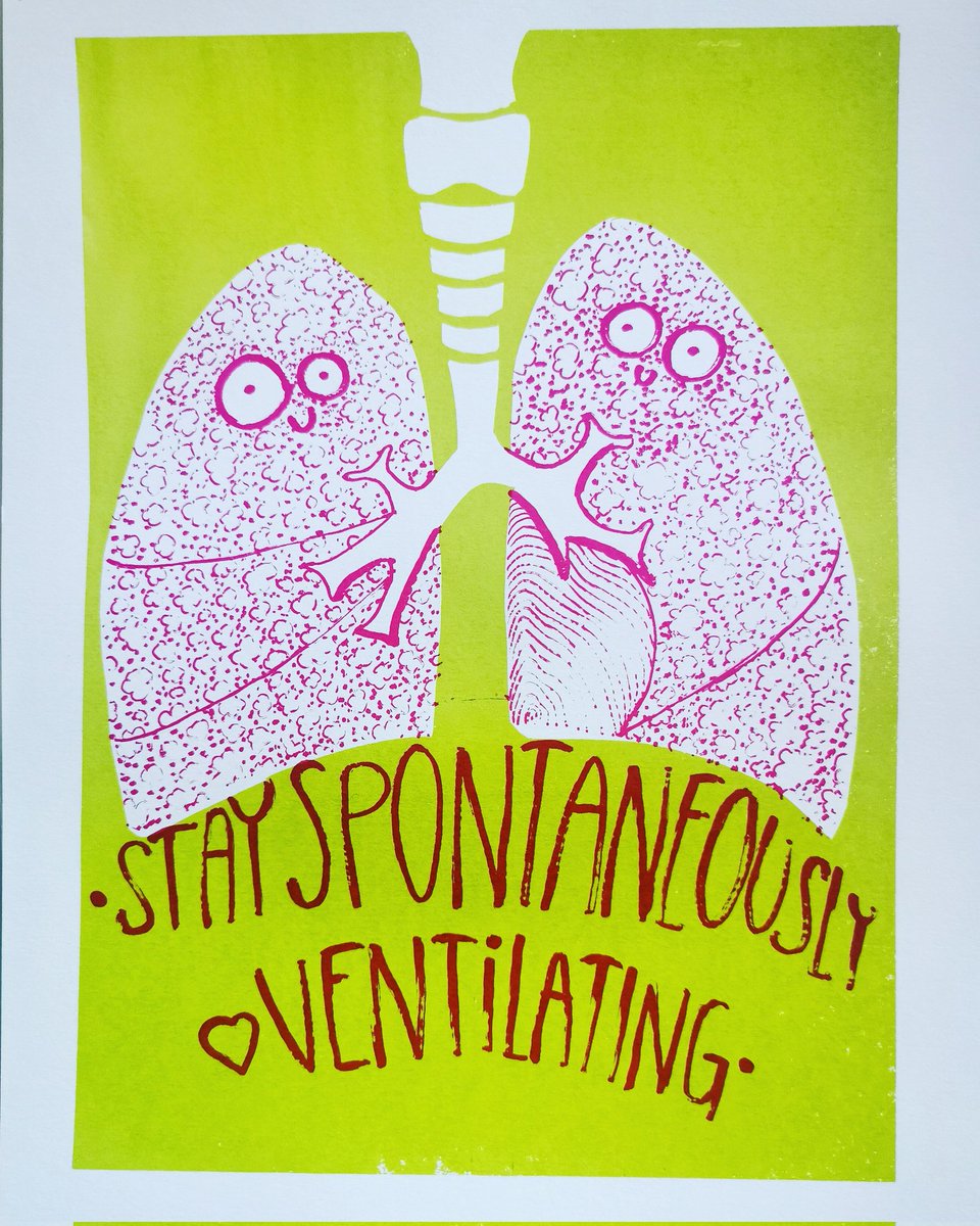 First ever screen printing workshop with <a href="/SonsolesPrint/">SonsolesPrintStudio</a> today. 

Tricky to get your head around, but so satisfying! Highly recommend. Their prints are incredible. 

Here's my anatomically dubious but well meant motivational poster I made. An ICM "hang in there" of sorts.