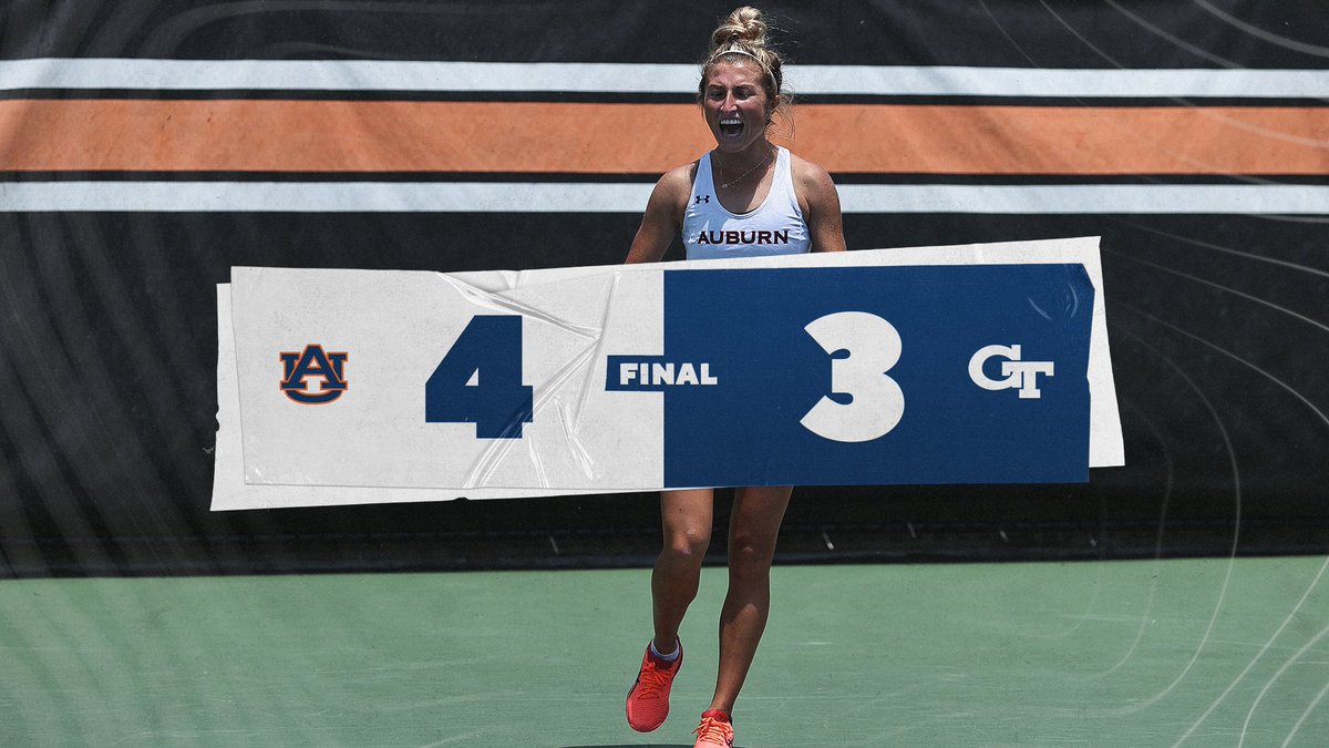 TIGERS WIN!

An absolute epic NCAA second round match goes Auburn's way, and we're headed to the Super Regional!

#WarEagle | #NCAATennis