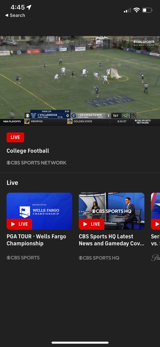 StageMGRKyle's tweet photo. ⁦@CBSSports⁩ this is not college football. Feeling good about that observation. https://t.co/Gz9IxEQ4Ml