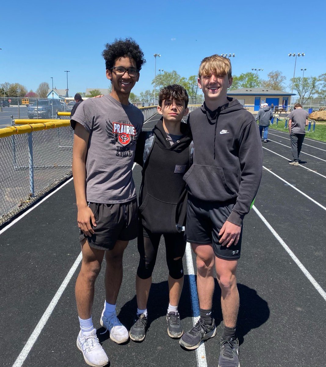 Clinton Prairie JH Track tweet media