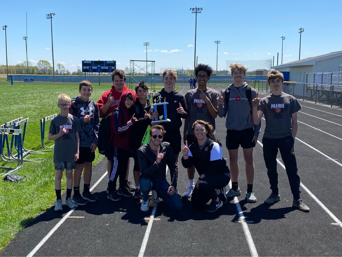 Clinton Prairie JH Track tweet media