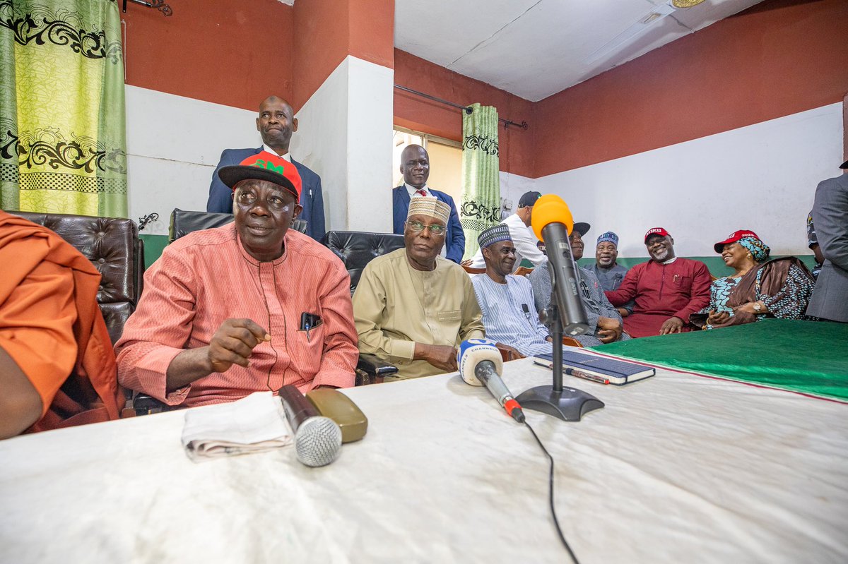 atiku's tweet photo. Today, the @OfficialPDPNig family in Oyo State proved a point about Ibadan being the political capital of the West. https://t.co/brbvsDF2rc