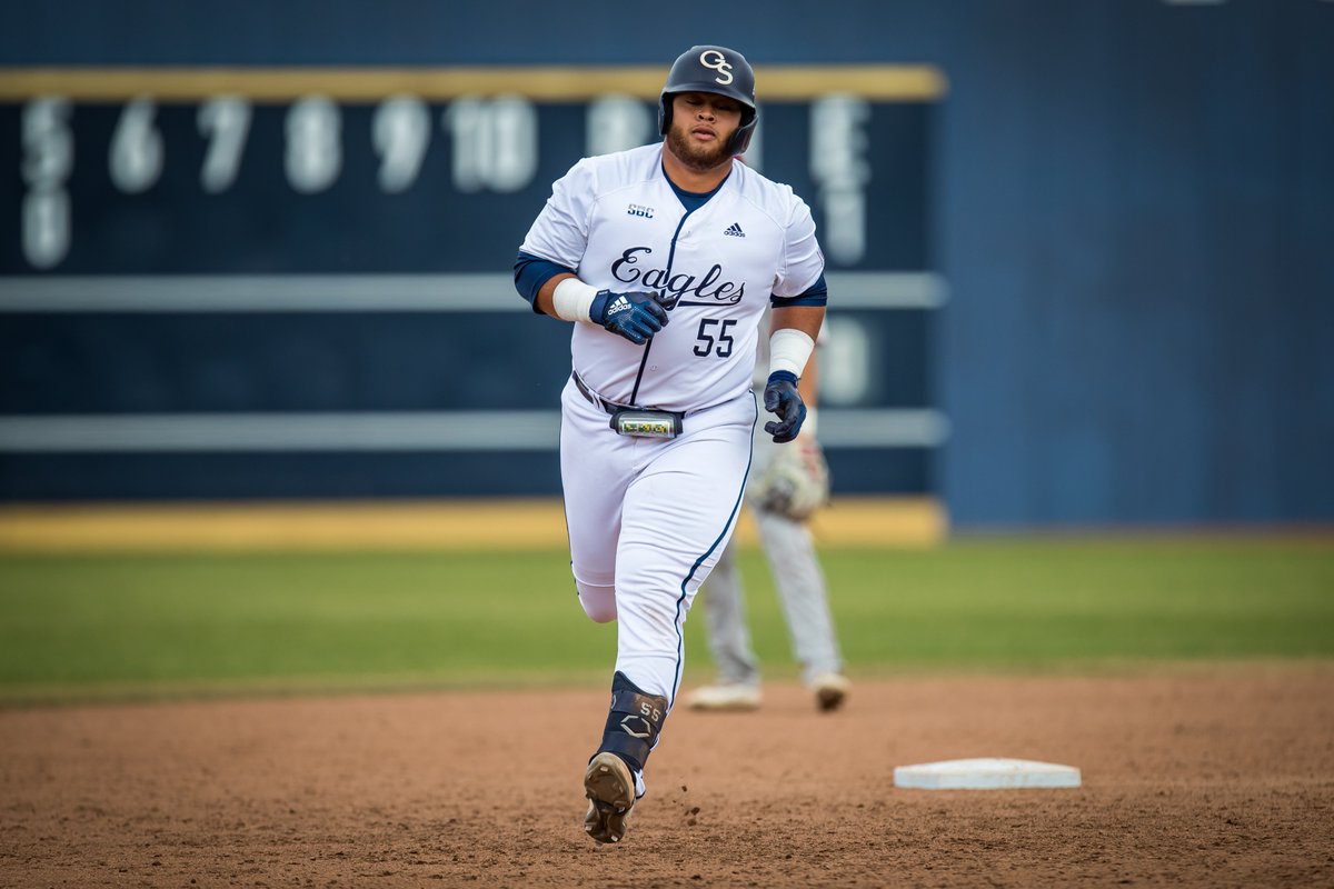 GSAthletics_BSB's tweet photo. .@CoreyDowdell34, we think you earned a snow cone for that home run 🥳

#HailSouthern https://t.co/w3JAheO6Ps
