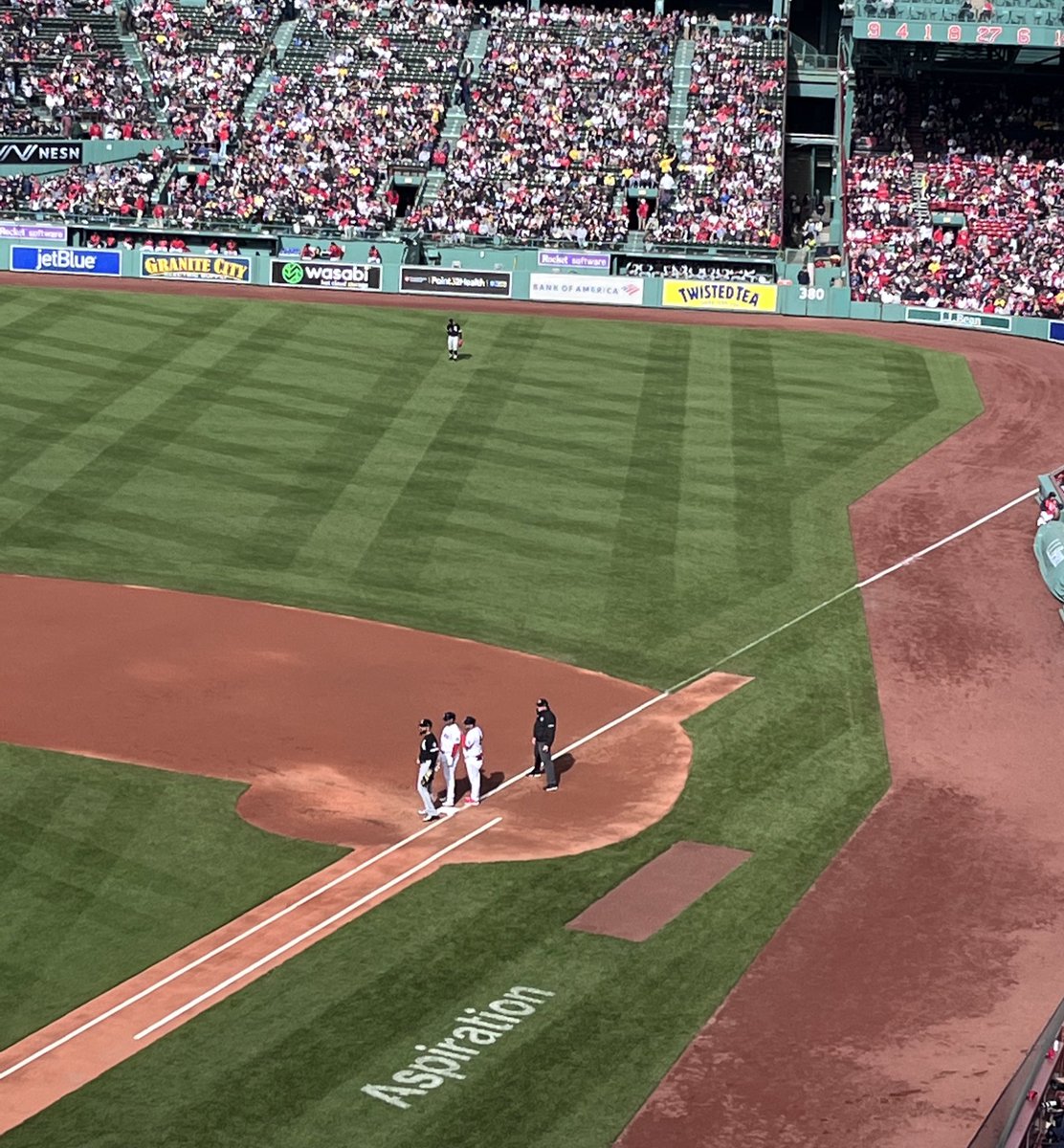 BridgetPerryPhD's tweet photo. Unanticipated job creep 😂 #aspiration #letsgoredsox https://t.co/1N0d8oN7Co