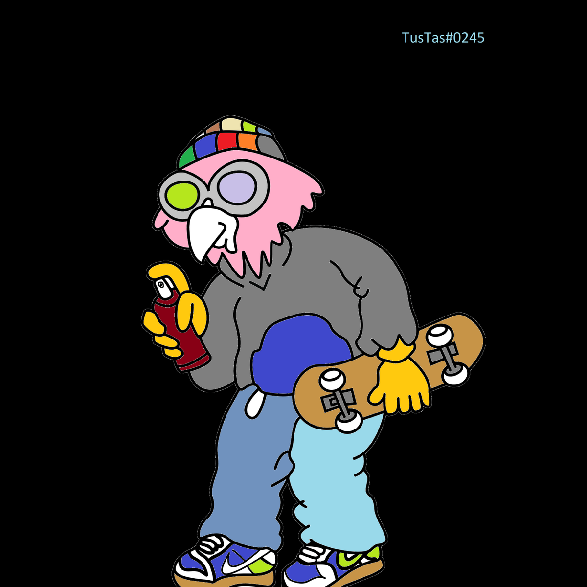 TussTas's tweet photo. @SkaterBirdsNFT https://t.co/AaxXdeLCXX