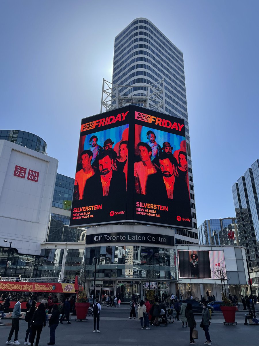 silverstein's tweet photo. Thank you @SpotifyCanada 🇨🇦🤘 https://t.co/9EJaomfop7