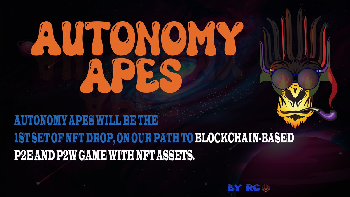 Autonomy Apes By Robust Club (@autonomyapes) on Twitter photo Final touches’🖥️🐒🍌 happing before the EPIC🥁🙈🎺🥁 DROP🙊.
🐵We are coming🚀 babyyy❤️
Follow all <a href="/AutonomyApes/">Autonomy Apes By Robust Club</a>
❤️&🔁
SUPPORT US WITH LOVE❤️🍌
TAG YOUR FRINDS.
#ApesTogetherStrong #NFTCommunity #NFTcollectibles #NFTGames #NFTArts #OpenSeaNFT #NFTLaunch #NFTs Final touches’🖥️🐒🍌 happing before the EPIC🥁🙈🎺🥁 DROP🙊.
🐵We are coming🚀 babyyy❤️
Follow all <a href="/AutonomyApes/">Autonomy Apes By Robust Club</a>
❤️&🔁
SUPPORT US WITH LOVE❤️🍌
TAG YOUR FRINDS.
#ApesTogetherStrong #NFTCommunity #NFTcollectibles #NFTGames #NFTArts #OpenSeaNFT #NFTLaunch #NFTs