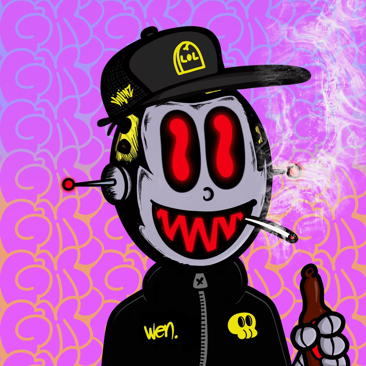 ROBOT VILLIN IS ENJOYING HIS WEEKEND, ARE YOU? 🍻

WE ARE LOOKING RECRUIT MORE VILLINZ TO ENTER THE GATES OF MADVILLE AND PLAN FOR WORLD DOMINATION. 👺💣🧨🌍⛓

300 = 3WL &amp; 25 INVITES. RT + COMMENT. #VILLINZ